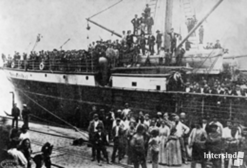 009 - Navio de imigrantes italianos (1903)