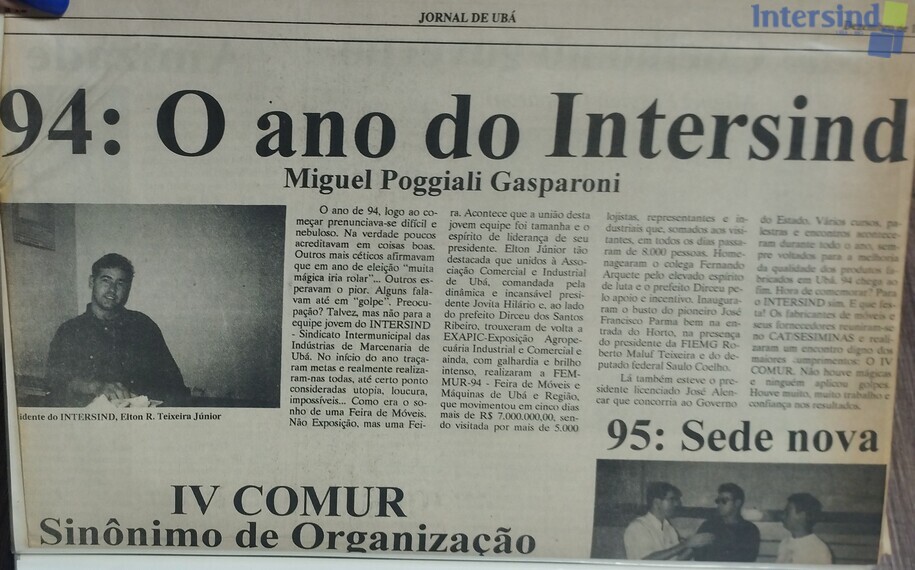 001 - Crescimento Intersind (dezembro 1994)