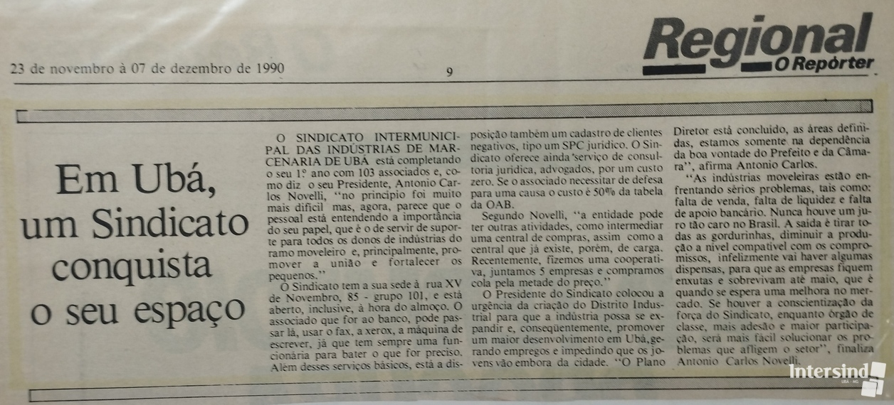 008 - Sindicato (dezembro 1990)