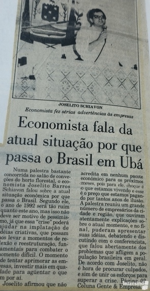 008 - Palesta para análise do ano de 1992 (1992)